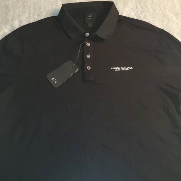 Armani Exchange short sleeve polo shirt - Picture 2 of 2